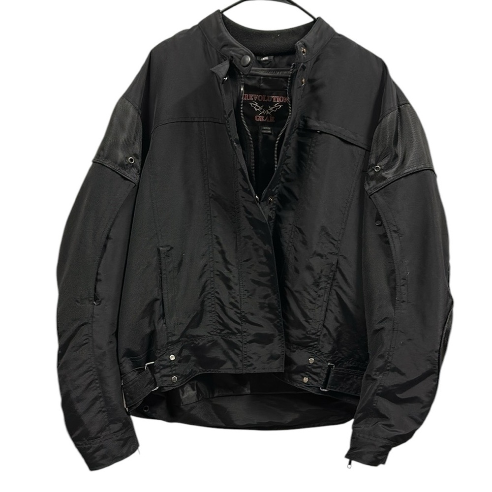 Revolution Gear Biker Riding Padded Removable Lining Jacket Tons of Pockets XXL